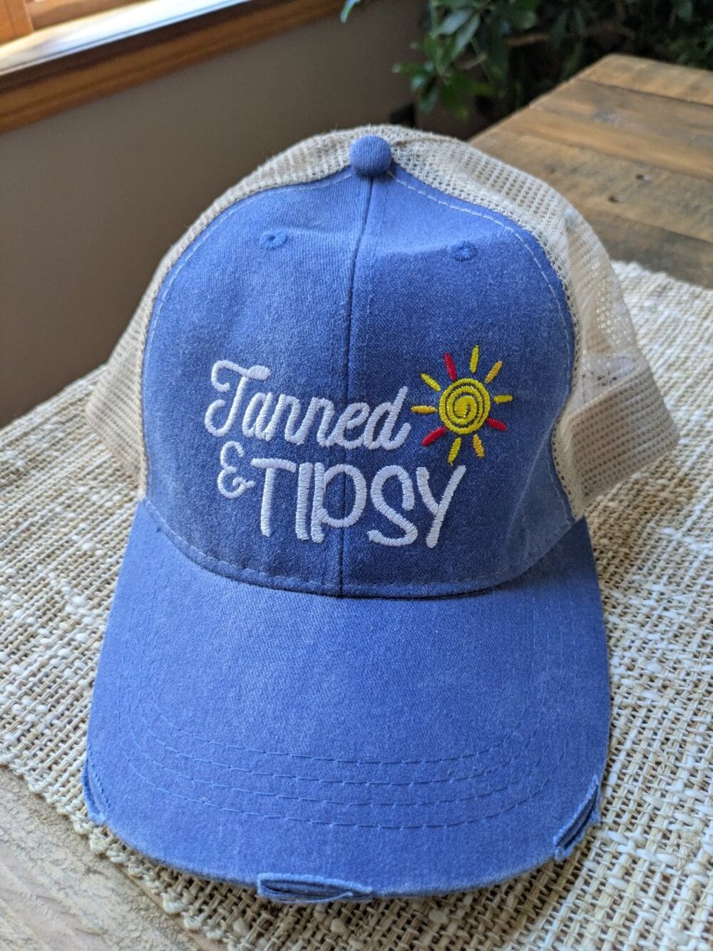 Tanned and Tipsy piper lou mesh hat snapback cap #259